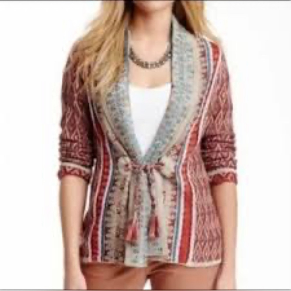 Women's Multicolor Patterned Sweater